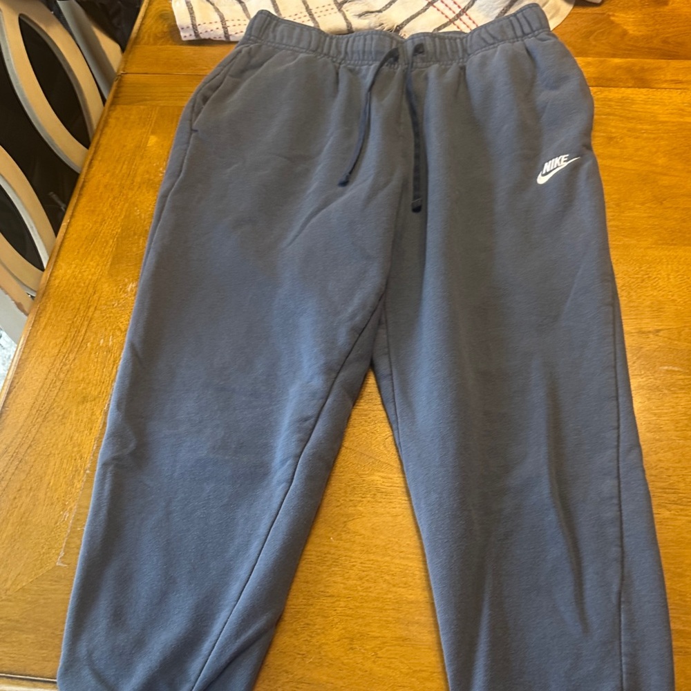 Nike woman  Blue Fleece Jogger Pants